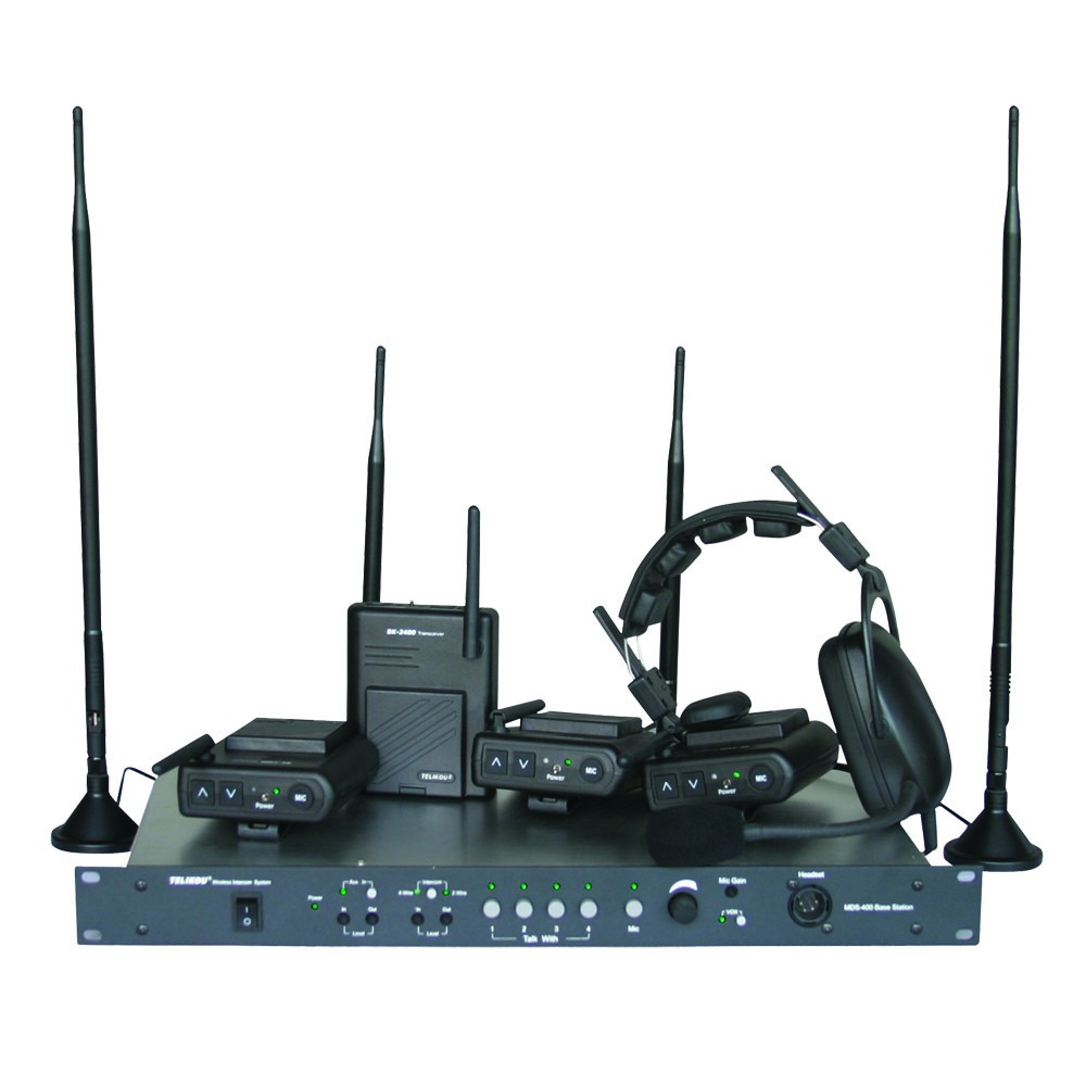 TELIKOU MDS-400 Wireless Intercom System