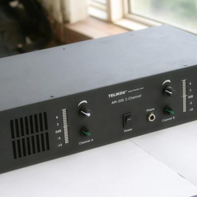 TELIKOU 2 Channel Stereo Audio Monitor Unit